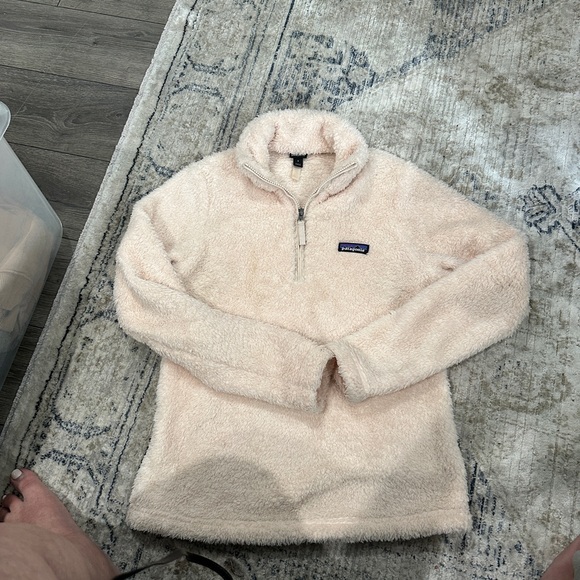 Patagonia Los Gatos Quarter Zip Cream Women’s Small - Picture 3 of 5